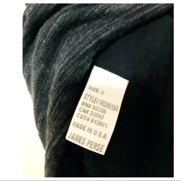 James Perse Cotton Knee Length Blouson Tank Dress - Picture 4 of 5